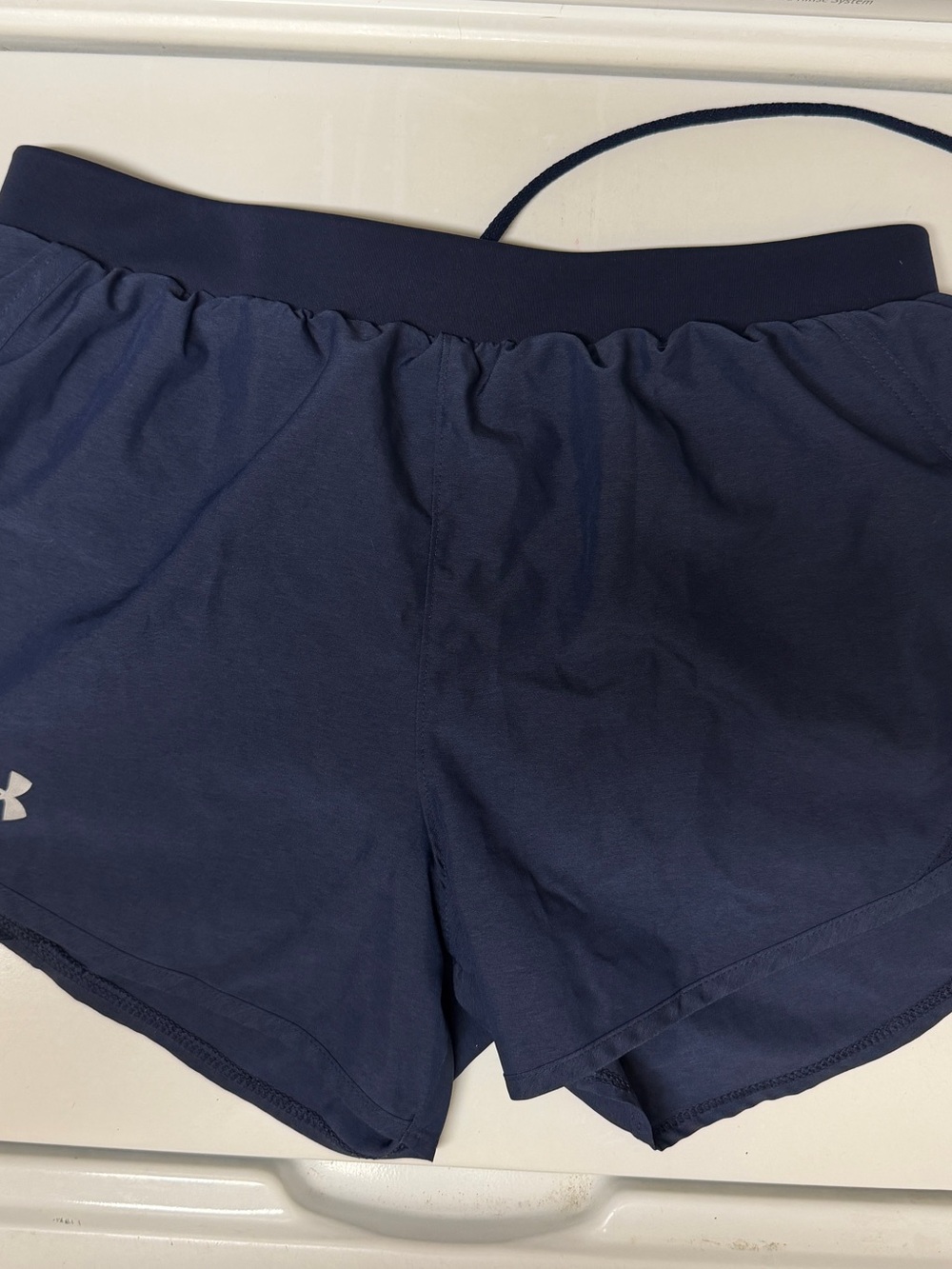 Women’s Under Armour Navy Athletic Shorts, Size Small